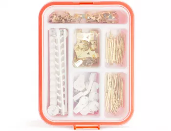 HANDY - Set de elemente pentru suspendarea tablourilor - 116 piese 