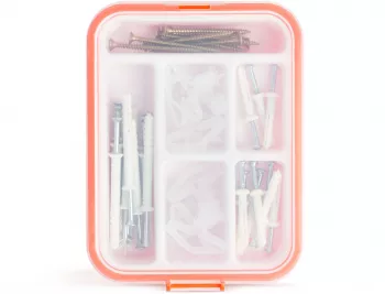 HANDY - Set de suruburi cu diblu - 60 piese/cutie 