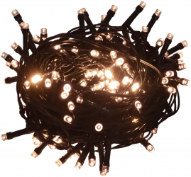 Instalatie lumini 1000 LED-uri 100 m 8 efecte de lumina IP44 alb cald 