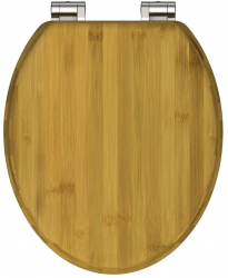 SCHUTTE Capac de toaleta DARK BAMBOO 