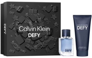 Set cadou Apa de Toaleta Calvin Klein Defy Barbati 50 m + Gel de Dus 100 ml