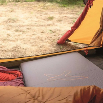 Easy Camp Saltea pneumatica Siesta gri 10 cm single 