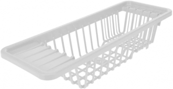 Scurgator vase pentru chiuveta Excellent Houseware plastic 45x16x10 cm alb 