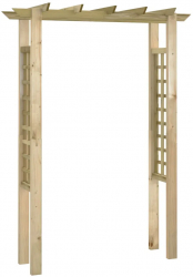 vidaXL Pergola/Arcada de trandafiri 150 x 60 x 204 cm lemn tratat 
