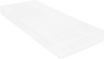 vidaXL Saltea 100x200 cm 7 zone spuma PU 16 cm H2 H3 