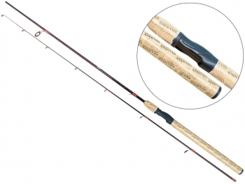 Lanseta fibra de carbon Baracuda Warlock 2 4m 