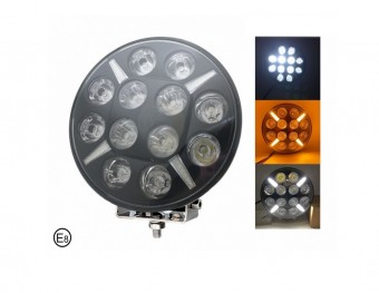 Proiector faza lunga LED cu DRL dual color FI21.8 120W 