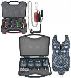 Set 4 swinger iluminare + 4 avertizoare Baracuda Model TLI10 la valigeta 