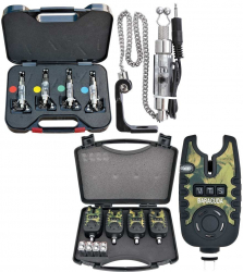 Set 4 swinger iluminare + 4 avertizoare Baracuda Model TLI21 la valigeta 
