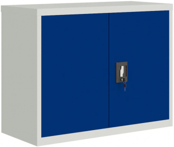 vidaXL Fiset gri deschis si albastru 90x40x70 cm otel 