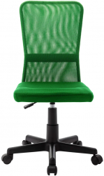 vidaXL Scaun de birou verde 44 x 52 x 100 cm plasa textila 