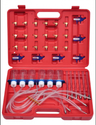 vidaXL Set debitmetru pentru diesel rampa comuna cu set de adaptoare 
