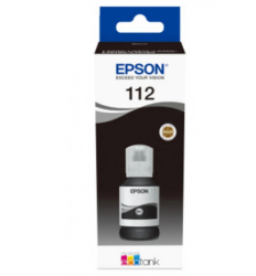 Cartus cerneala Epson 112 ECOTANK pigment black capacitate 127ml pentru L6570. 