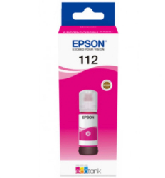 Cartus cerneala Epson 112 ECOTANK pigment magenta capacitate 70ml pentru L6570. 