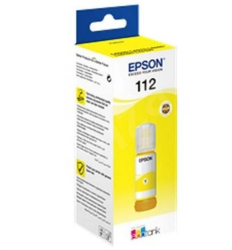 Cartus cerneala Epson 112 ECOTANK pigment yellow capacitate 70ml pentru L6570. 