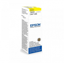 Cartus cerneala Epson T6644 yellow capacitate 70ml pentru echipamente CISS L100/L110/L200/L210/L300/L355/L550 