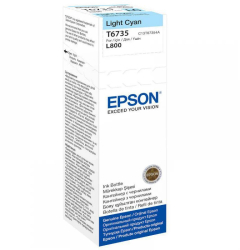 Cartus cerneala Epson T6735 light cyan capacitate 70ml pentru Epson L800 