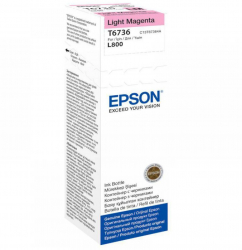 Cartus cerneala Epson T6736 light magenta capacitate 70ml pentru Epson L800 