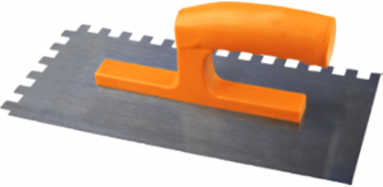 Drisca zimtata Evotools 28x13 cm maner plastic pas dinte 10 mm 