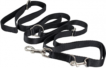 Lesa de alergare pentru caini Zola® reglabila lungime 5 M neagra 