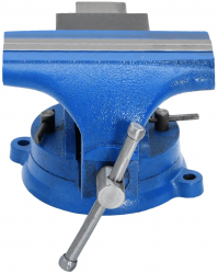 vidaXL Menghina de banc albastru 200 mm fonta 