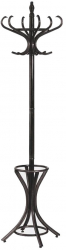 Cuier pom lemn curbat 12 agatatori HM W30 wenge 