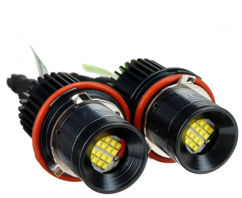 LED Marker Alb Rece Angel Eyes BMW E83 E60 E61 E53 E64 E39 E53 X5 E60 E61 E63 E64 E65 E66 E83 X3 E87 