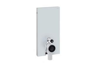 Modul sanitar Monoliht pentru toaleta pe podea alb Geberit 131003SI5 