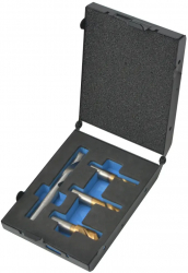 vidaXL Set burghie pentru sudura in puncte 4 piese HSS 