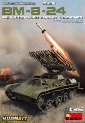 1 35 BM-8-24 Self-Propelled Rocket Launcher. Int. Kit 1 35 