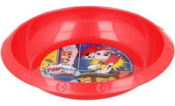 Bol din polipropilena pentru copii diametru 16.7 cm Paw Patrol Rosu