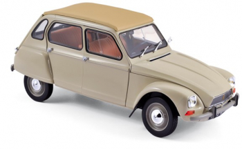 Macheta auto Norev Citroen Dyane 6 1970 - Erable Beige 1 18 