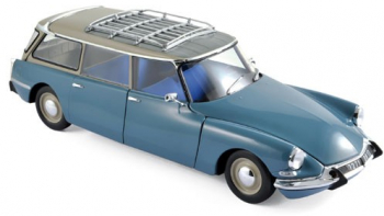 Macheta auto Norev Citroen ID 19 Break 1967 - Monte Carlo Albastru 1 18 