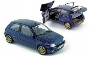 Macheta auto Renault Clio Williams 1993 blue 1 18 