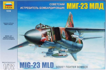 Masina ZVEZDA 1 72 Mig-23 MLD Soviet Fighter 1 72 