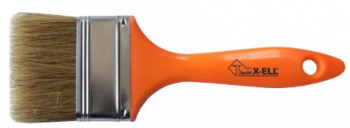 Pensula cu Maner din Plastic Orange Buildxell - Latime 100 mm 