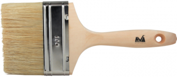 Pensula Evotools latime 30 mm maner lemn fir alb 