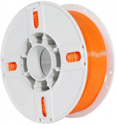 Rola filament PORTOCALIU translucent PET-G special pentru litere si reclame luminoase 3D 1Kg 345m 1.75mm 