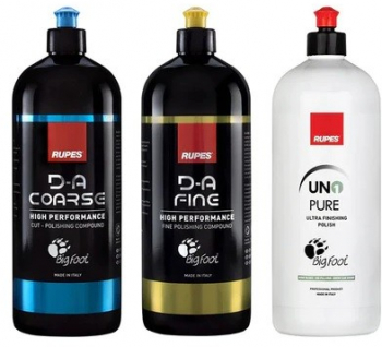 Set paste polish 3 pasi Rupes 250ml SW-11697.F 