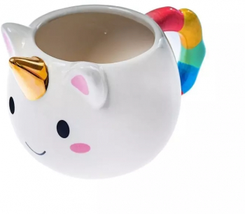 Cana unicorn corn auriu Gonga® Rainbow 