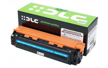 Cartus compatibil toner DLC HP CB541A/ CE321A/ CF211A/ CRG116/ 316/ 716/ 131/ 331/ 731 CYAN UNIVERSAL 1.4K 