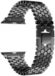 Curea de dama compatibila Apple Watch otel inoxidabil Negru 38/40 mm 