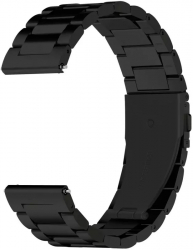 Curea metalica compatibila Gear S3 Negru 42/44 mm 
