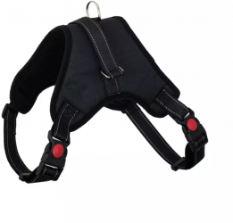 Ham pentru caini reflectorizant XL Gonga® Negru 