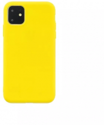 Husa de protectie din silicon iPhone 11 Pro Galben 