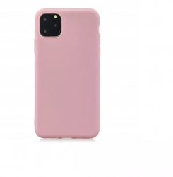 Husa de protectie din silicon iPhone 11 Pro Roz pudrat 