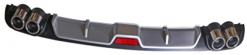 Ornament Auto Tuning Bara Spate Universal cu Imitatie de Ornament Toba Esapament 