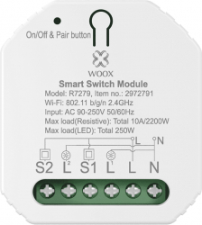 Releu smart dual WIFI Woox R7279 10A
