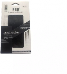 Sticker autoadeziv tip protectie pentru iPhone 11 Pro Max Negru 