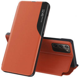 Husa Flip pentru Samsung Galaxy S20 FE 4G / S20 FE 5G Techsuit eFold Series Portocaliu 